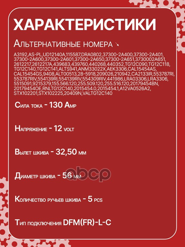 Генератор восстановленный