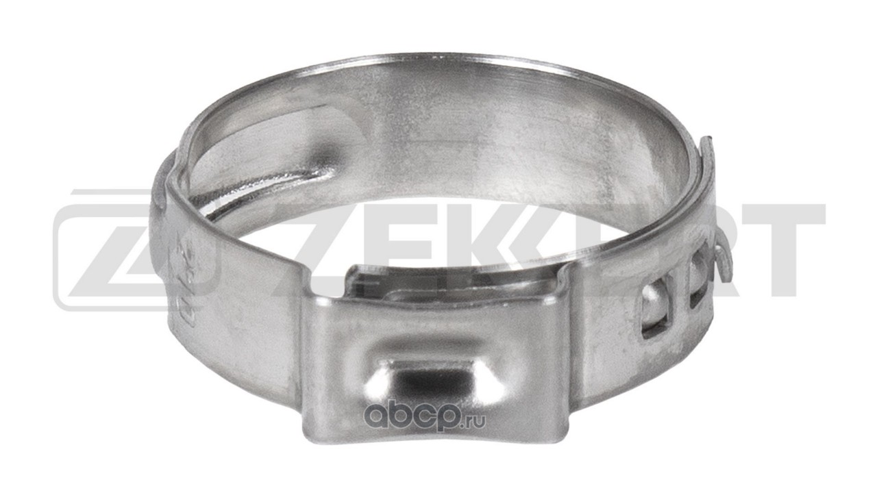 Zekkert BE5047 Хомут ушковый 17,8-21,0 мм (нерж. сталь)