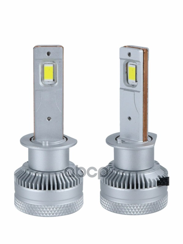 Светодиодные лампы H1 (с вентилятором) (2шт) 12-24V,60W/шт,3570чип,6500K,5000 LM