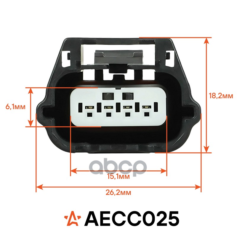 Разъём 4 pin с проводами для датчика кислорода ВАЗ, Renault Airline AECC025 226A05CA0A;7700274189;8200650085;0258010062;2269000Q1G;90546;8200668947;226A0AZ70A;6001549061;7700109844;1336;226934GD0BCI;8200761588;2269000Q1F;7700875342;7700103504;8200651078;2