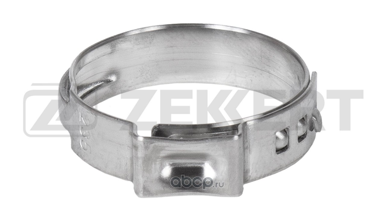 Zekkert BE5048 Хомут ушковый 20,3-23,5 мм (нерж. сталь)