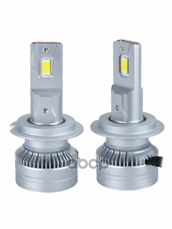 Светодиодные лампы H7 (с вентилятором) (2шт) 12-24V,60W/шт,3570чип,6500K,5000 LM