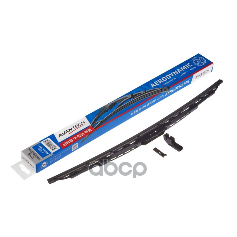 Щетка стеклоочистителя Avantech Aerodynamic 500мм ( 20'' ) 8250A010 / 8250A011 / 8250A116 / 8250A204 / MR300877 / MR361327 / MR522387 /  GJ6J-67-330A/ WG85-67-330/ 85212-10130/ 85212-12280/ 85212-12281/ 85212-12290/ 85212-12312/ 85212-12320/ 85212-16070/