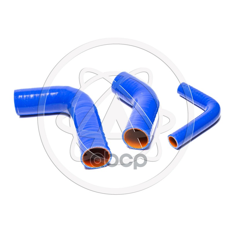 Комплект патрубков радиатора МТЗ-82 СИЛИКОН (3шт) AIMPULS