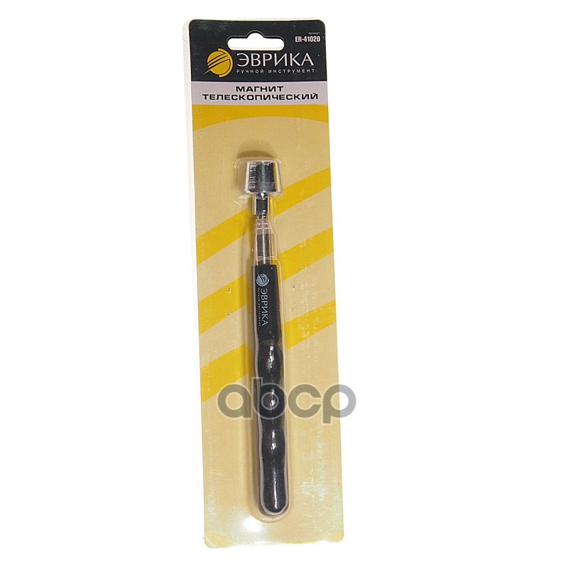Захват магнитный телескопический с резиновой ручкой до 6.8кг ЭВРИКА