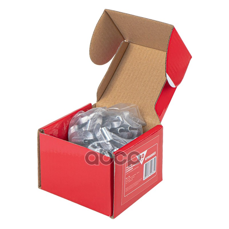 Грузик балансировочный 20гр для штампованных дисков, набивной, свинцовый Arnezi R7950553