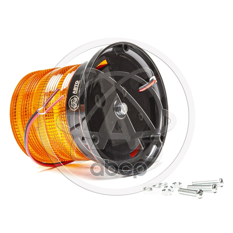 Маяк импульсный МИ-03 AE 30 светодиодов крепление на болтах (1 режим) h122мм, d1