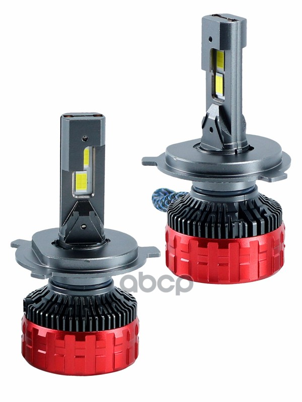 Светодиодные лампы H4 (2шт) 9-15V,100W/шт,7547 чпи.9000LM,6000-6500K