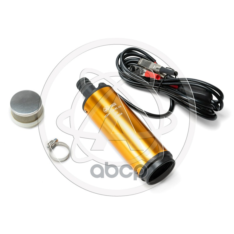 Насос перекачки топлива погружной 24 В 35 л/мин, D 51 мм, патр. 18 мм, 3 м, с фильтром Avtoelectrica 03.01306