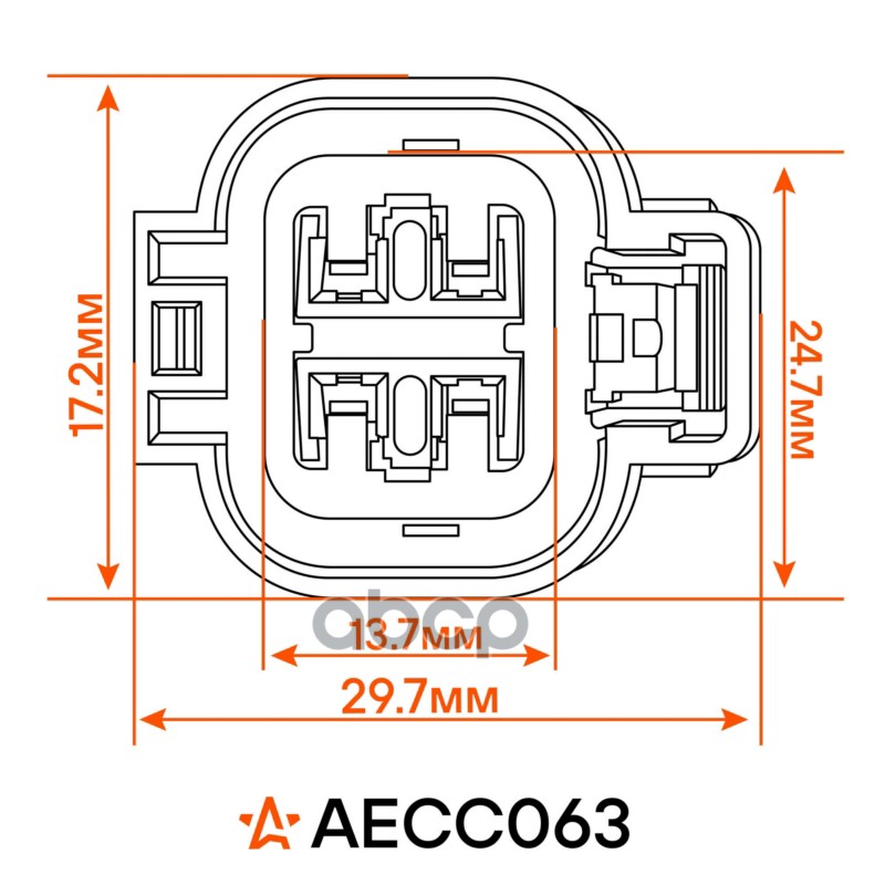 Разъём 4 pin с проводами для датчика кислорода Hyundai, KIA, Chevrolet Airline AECC063 0258986750;96475298;96951720;3921002630;392102B160;392102B312;3921026810;3921003110;3921002660;3921002950;392102E400;3921026800;392102G150;392102C100;392103CBA0;3921039