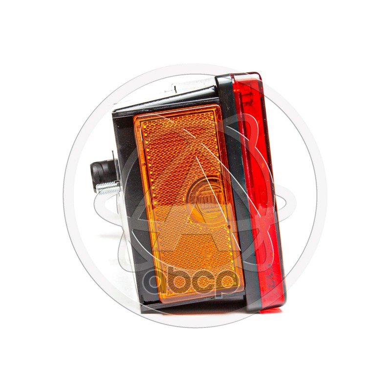 Фонарь задний КАМАЗ,МАЗ,УРАЛ левый с добавочным указателем байонетный (по центру