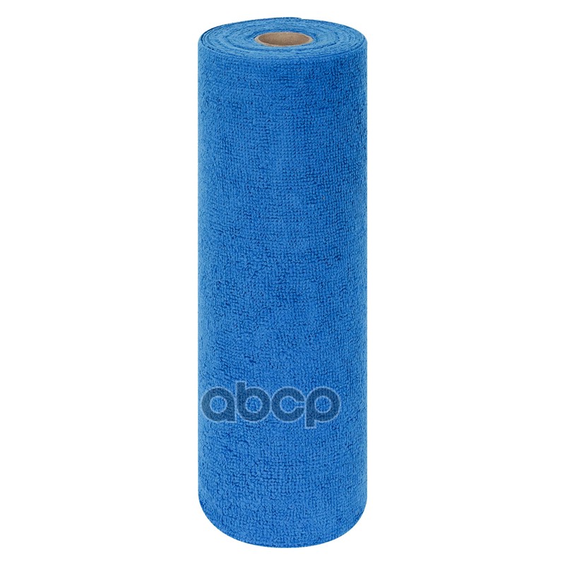 Салфетка из микрофибры 30*30см (190гр/м2) рулон 30шт. синяя (ABDN013)