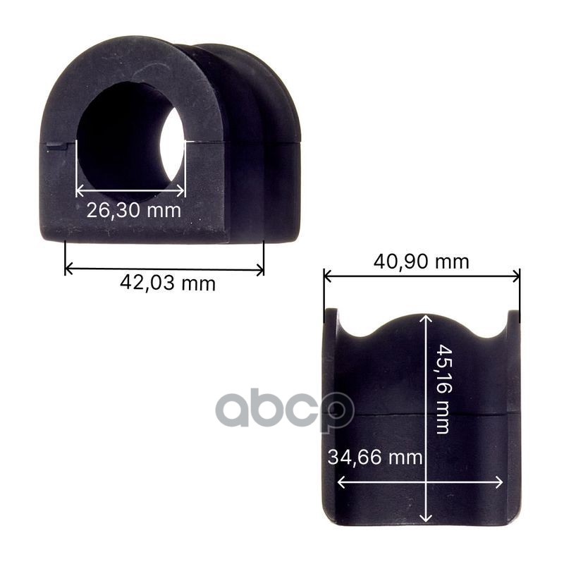 Втулка стабилизатора заднего Avantech 52315-S3N-003