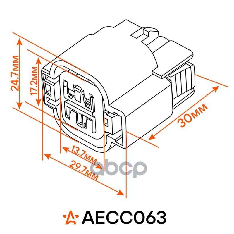 Разъём 4 pin с проводами для датчика кислорода Hyundai, KIA, Chevrolet Airline AECC063 0258986750;96475298;96951720;3921002630;392102B160;392102B312;3921026810;3921003110;3921002660;3921002950;392102E400;3921026800;392102G150;392102C100;392103CBA0;3921039