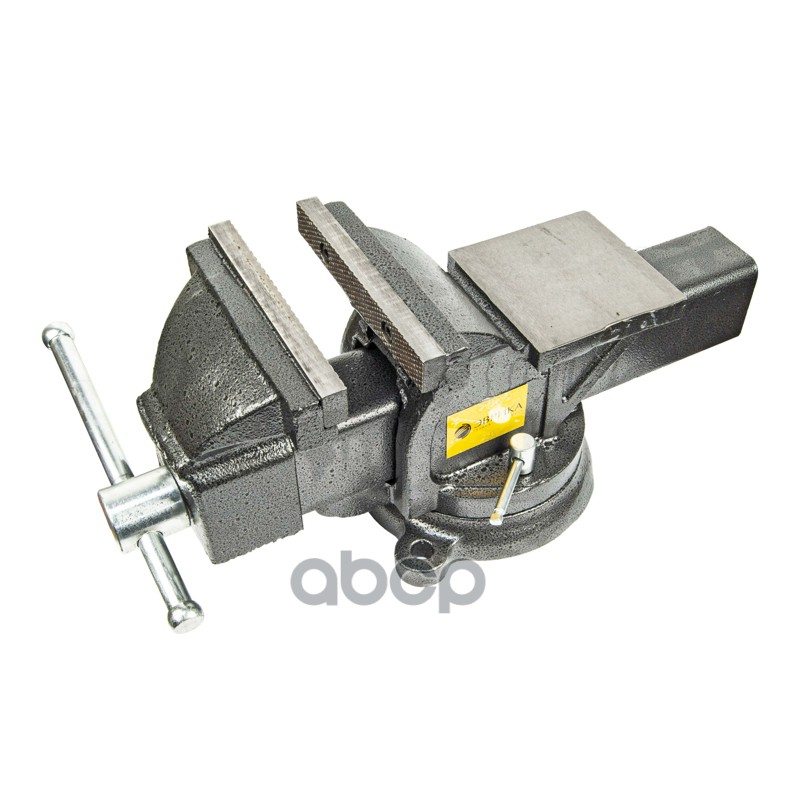 Тиски 150мм (6) поворотные чугунные с наковальней и трубным захватом ЭВРИКА