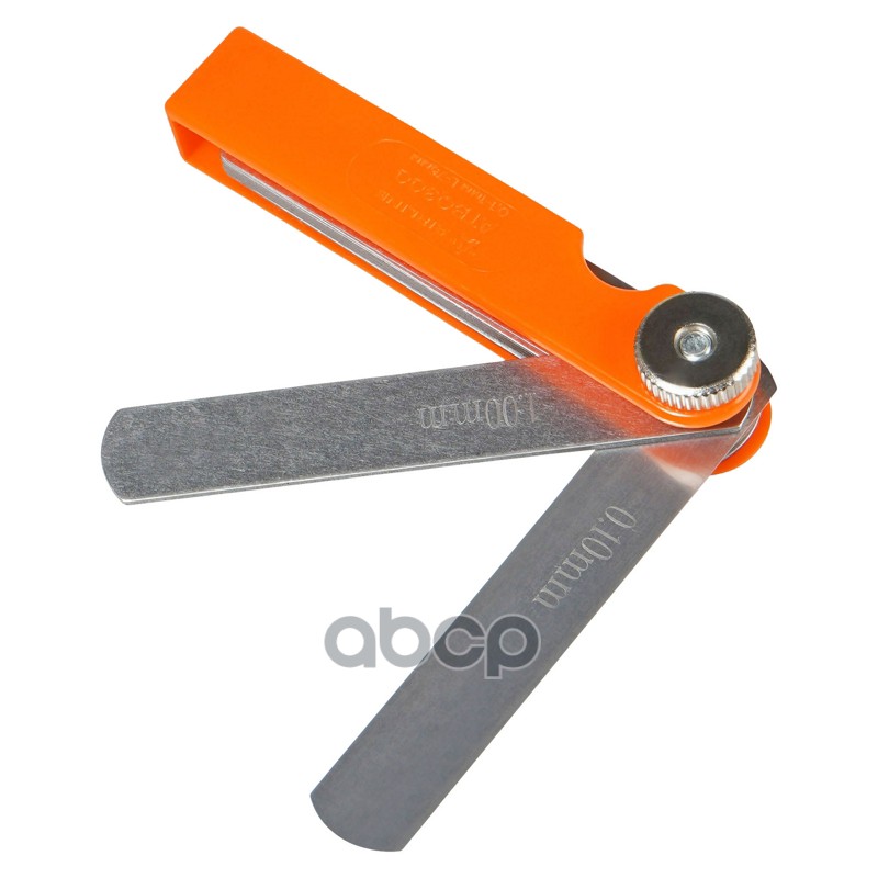 Щуп измерительный набор 11пр. (0,1-1мм, L-75мм, пластиковый корпус), блистер (ATBQ300)