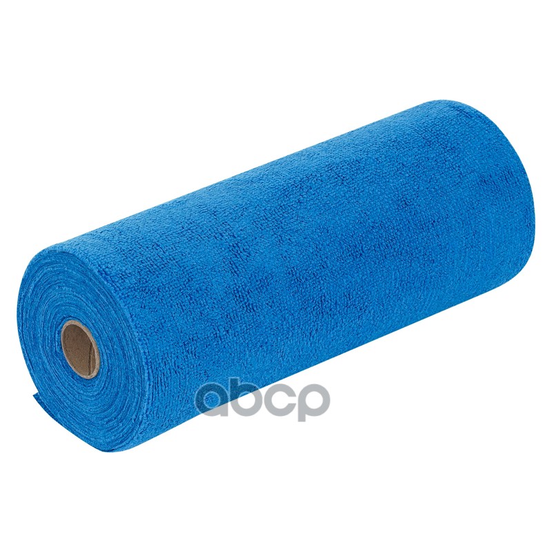 Салфетка из микрофибры 3030см (190гр/м2) рулон 50шт. синяя (ABDN014)
