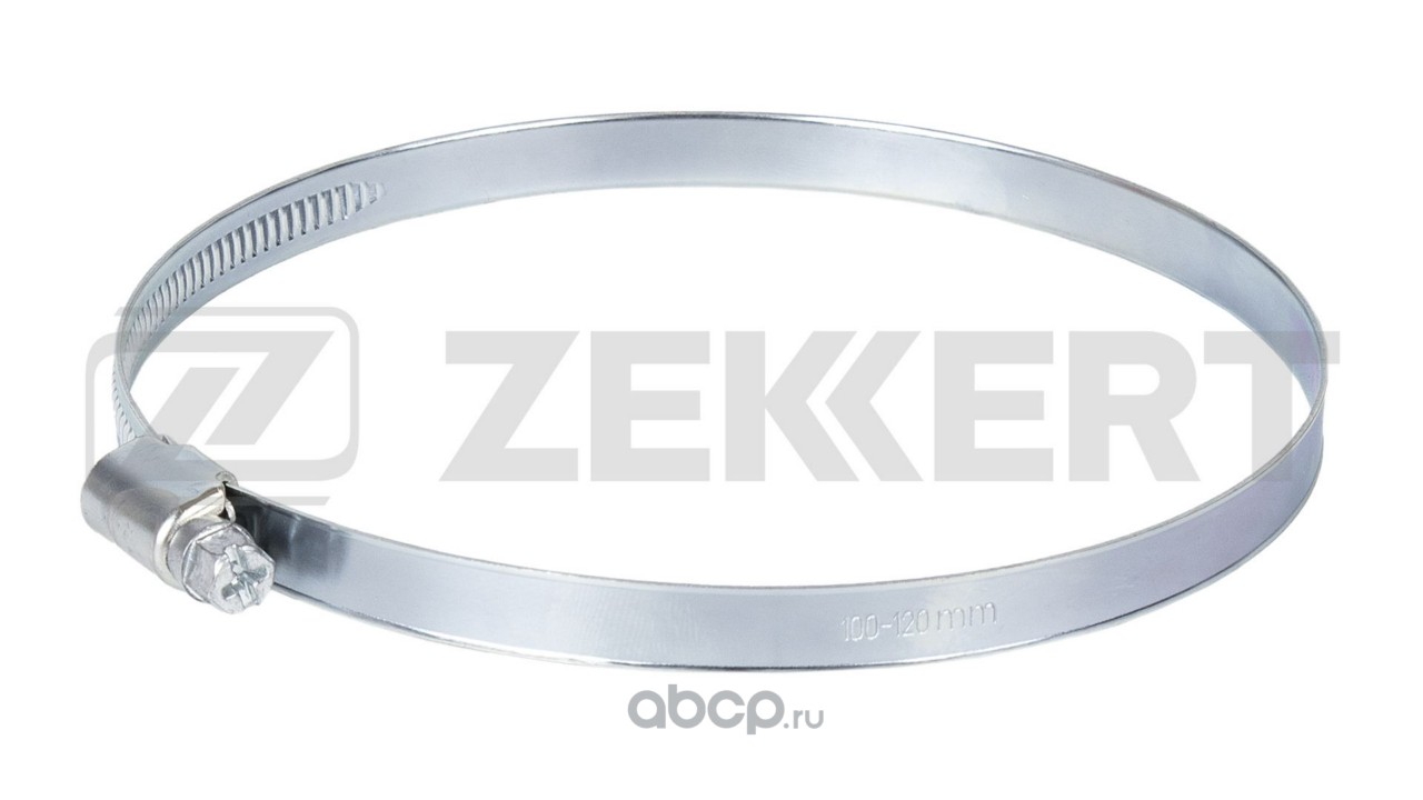 Zekkert BE5040 Хомут зажимной 100-120 мм (оцинк. сталь)