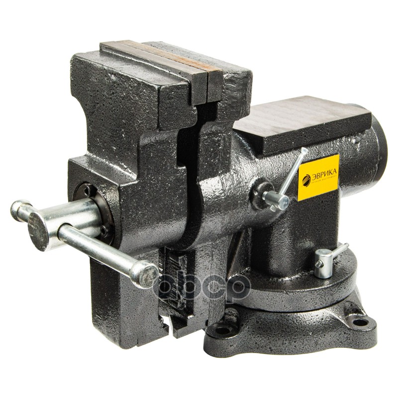 Тиски 125мм (5) поворотные чугунные многофункциональные с наковальней ЭВРИКА