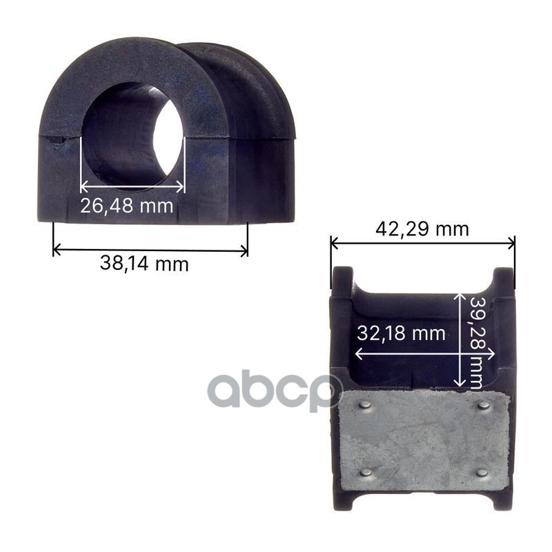 Втулка стабилизатора переднего Avantech 48815-60111