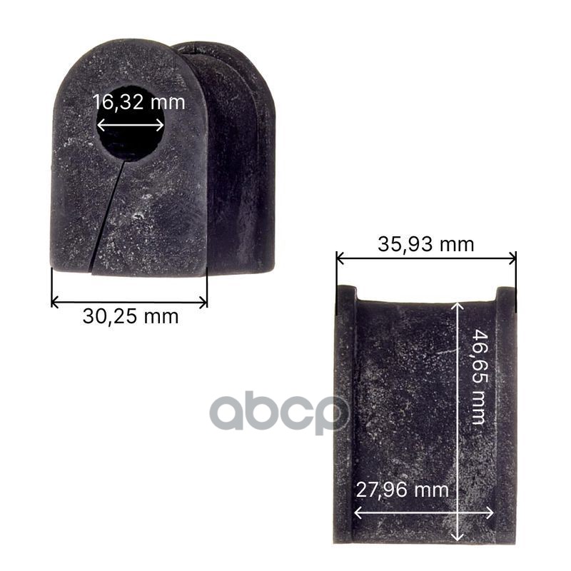 Втулка стабилизатора заднего Avantech 48818-06051