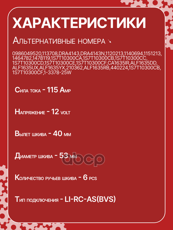 Генератор восстановленный