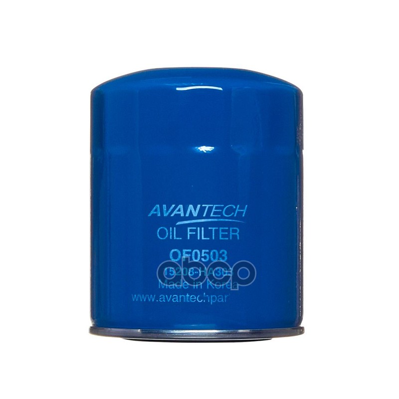 Фильтр масляный Avantech 15208-HA300 / 15208-HA301 / 15208-HA302 / 15208-HA303 / AY100-MA001 / AY100-MT024 / MD069782 / MD184086 / MD326489 / MQ905595 / MQ907342 / MQ908508 / MQ909627 / MZ690411 / V9111-2005 / VS01-14-302A / VS01-14-302B / VS01-14-302C /