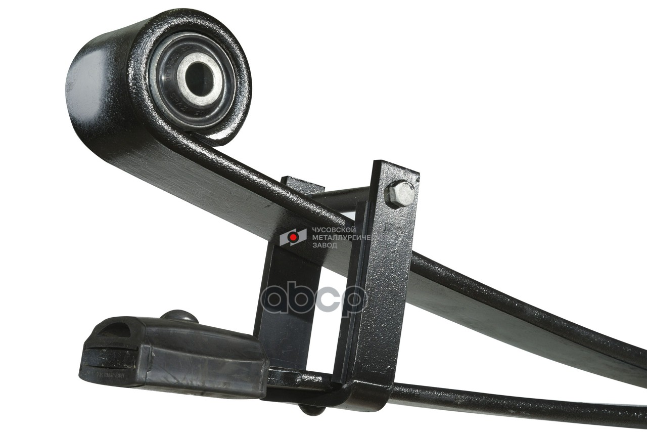 Рессора УАЗ Профи задняя 1 листовая с подрессорником усиленная , двускатный мост