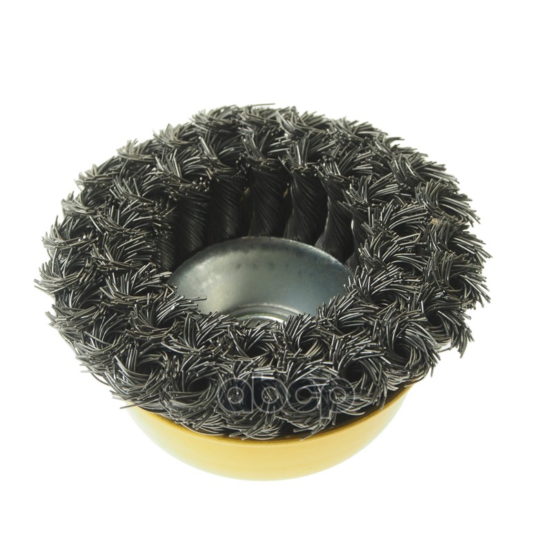 Кордщетка для УШМ чашка 100мм сталь ЭВРИКА