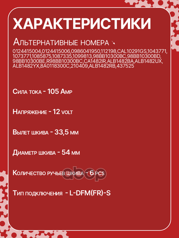 Генератор восстановленный