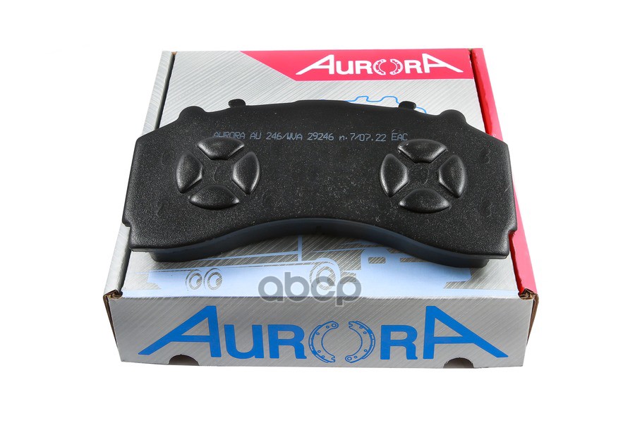 Комплект тормозных накладок с колодкой в сборе для дискового тормоза ось SM7, де