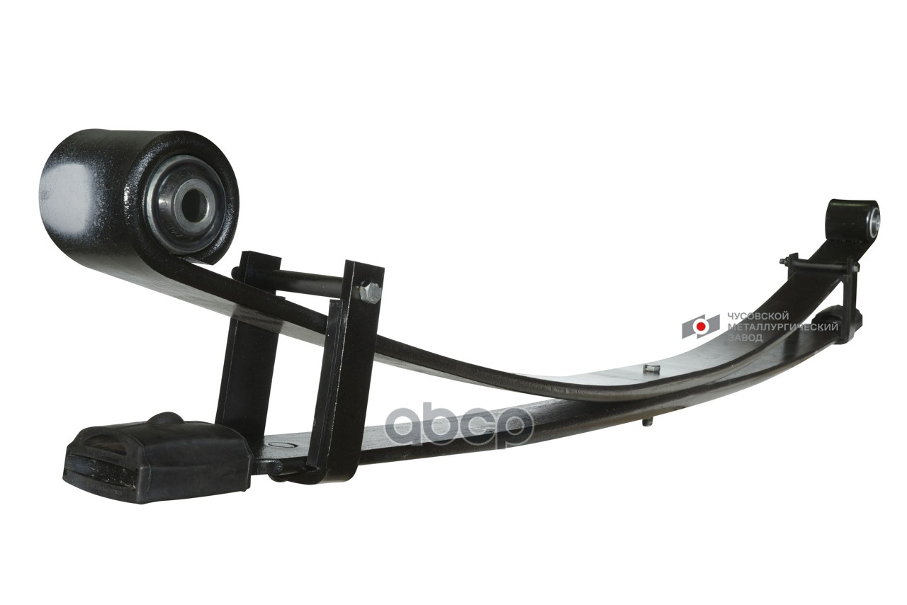 Рессора УАЗ Профи задняя 1 листовая с подрессорником усиленная , двускатный мост