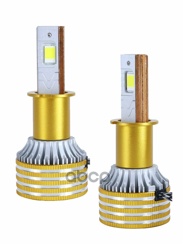 Светодиодные лампы H3 (с вентилятором) (2шт) 12V,90W/шт,3870 чип,6500K,9000LM СУ