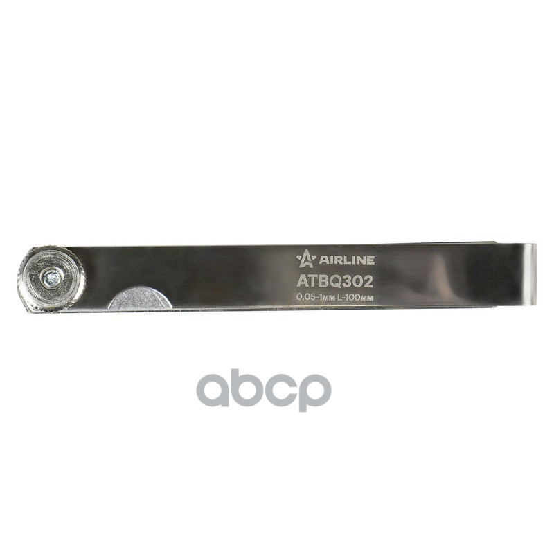 Щуп измерительный набор 13пр. (0,05-1мм, L-100мм, стальной корпус), блистер (ATBQ302)