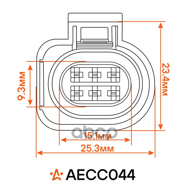 Разъём 6 pin с проводами для датчика кисолорода VAG, Peugeot, Ford, KIA Airline AECC044 11787560957;11787590713;759071303;0258007000;0258017217;0258017321;1618LL;1918LL;1618V0;ES2110212B1;FJ7Z9F472A;8F9Z9F472A;8F9Z9F472DFC;5147022;8F9Z9F472D;8F9Z9F472H;8F