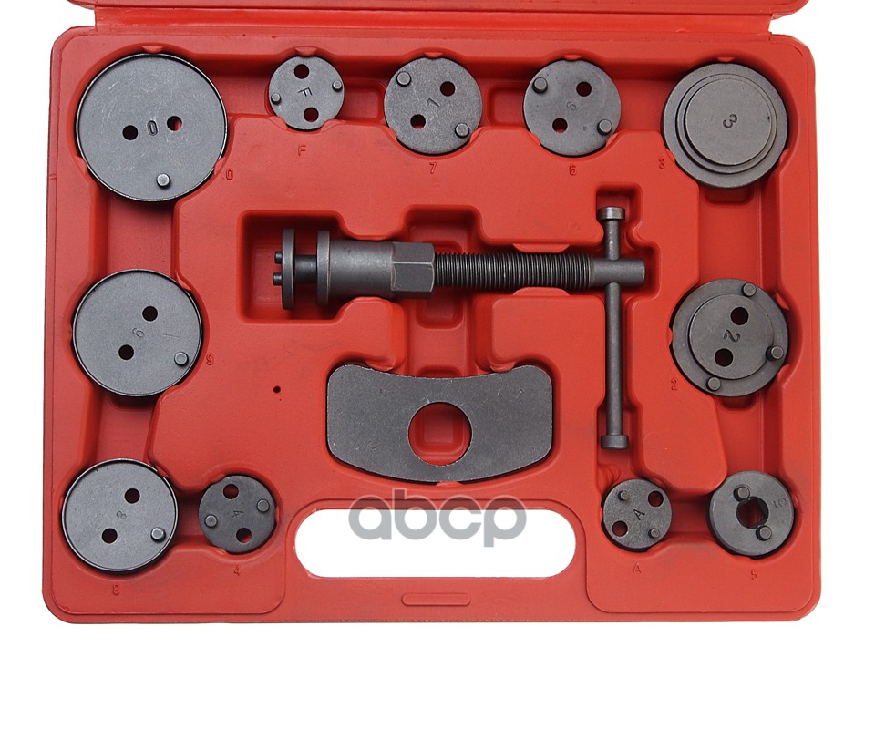 Набор инструментов для сведения тормозных цилиндров 13 предметов ЭВРИКА