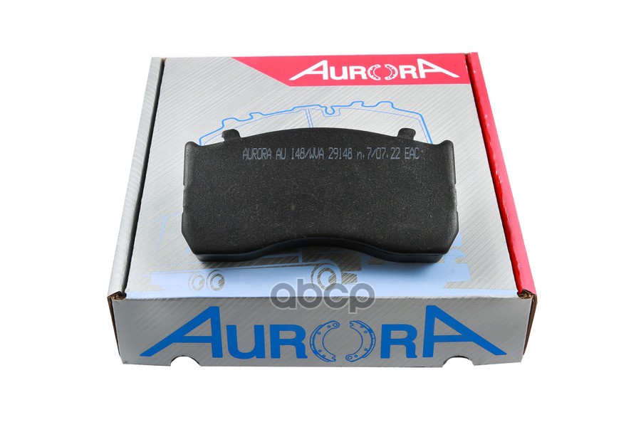 Комплект тормозных накладок с колодкой в сборе для дискового тормоза Валдай, дет