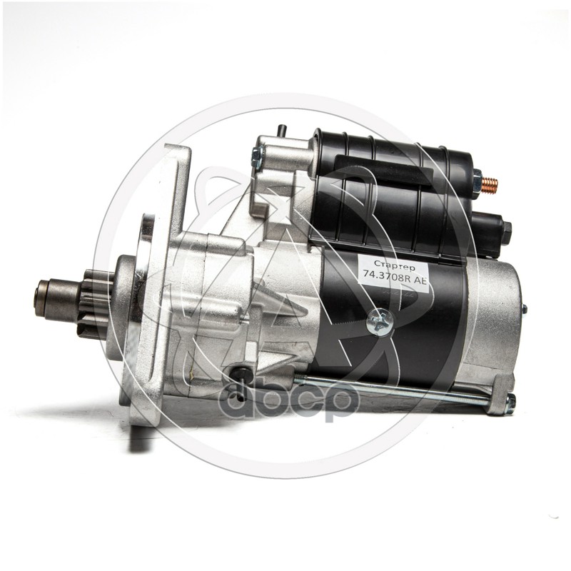 Стартер 74.3708R AE МТЗ-80 ан. AZJ3385, AZJ3124,142М, 24.3708, 12В, 4,9 кВт Авто