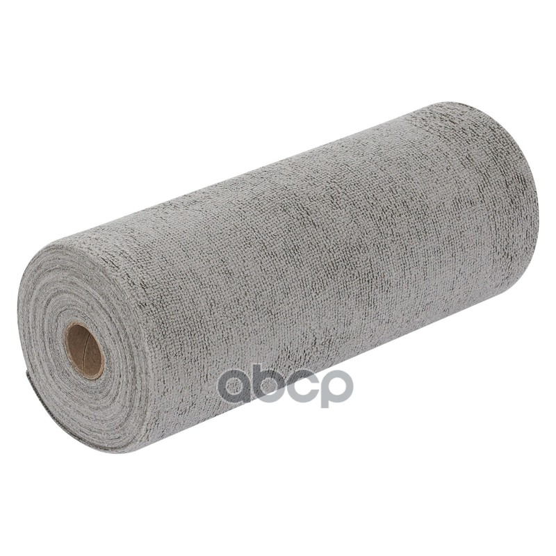 Салфетка из микрофибры 30*30см (190гр/м2) рулон 50шт. серая (ABDN012)