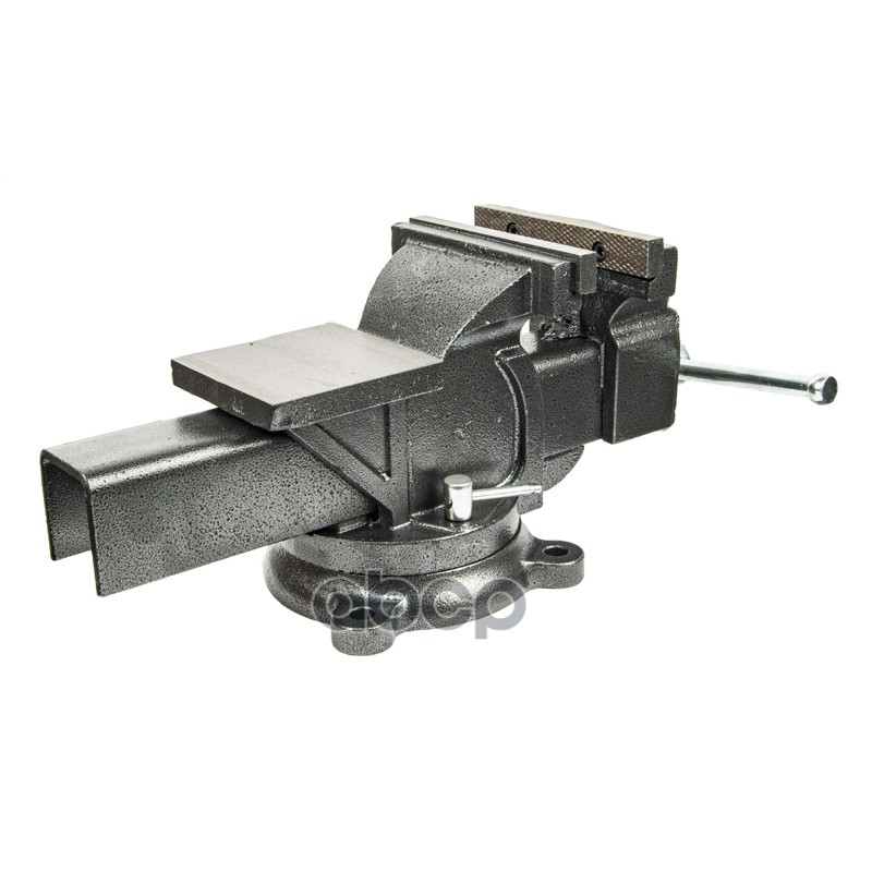 Тиски 150мм (6) поворотные чугунные с наковальней и трубным захватом ЭВРИКА