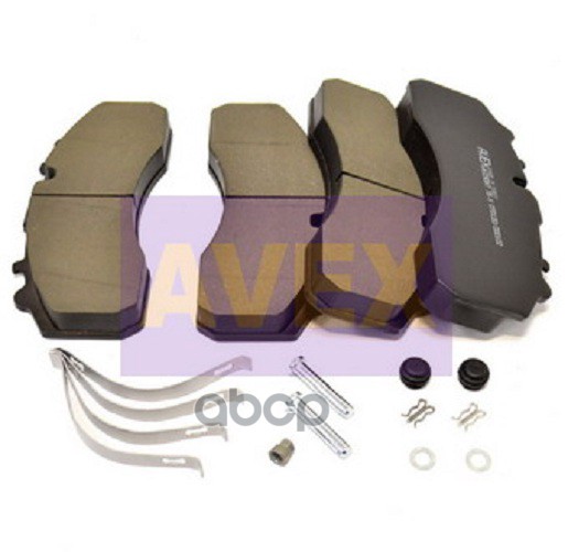 Колодки тормозные для дисковых тормозов, 29087