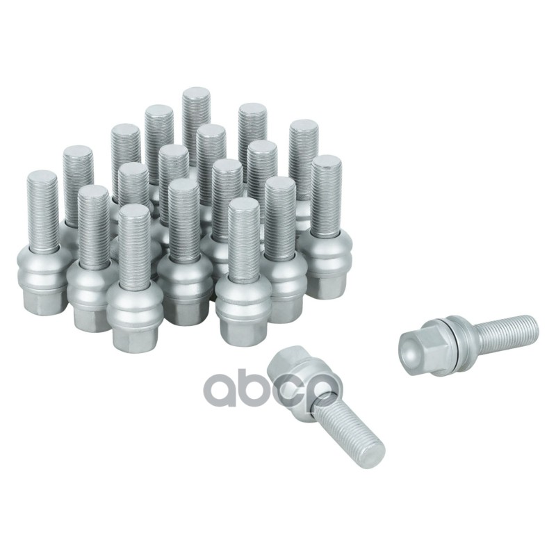 Болт колесный M14 x 1,5/Сфера R14 M14x1,5x34x66, сфера R14, кл.19, дакромет для а/м VW/Porsche/Audi
