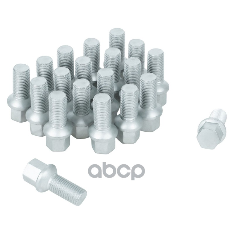 Болт колесный M14 x 1,5 x 27 x 48,5, сфера R14, кл.17, дакромет Mercedes/Infiniti Airline ABLT010 N50105DA1B;A0009909807;A0009904907;0009904907;A0009901707;0009901707;A0009908307;0009908307;A2114010370;0009909807;2114010370;0009909807;
