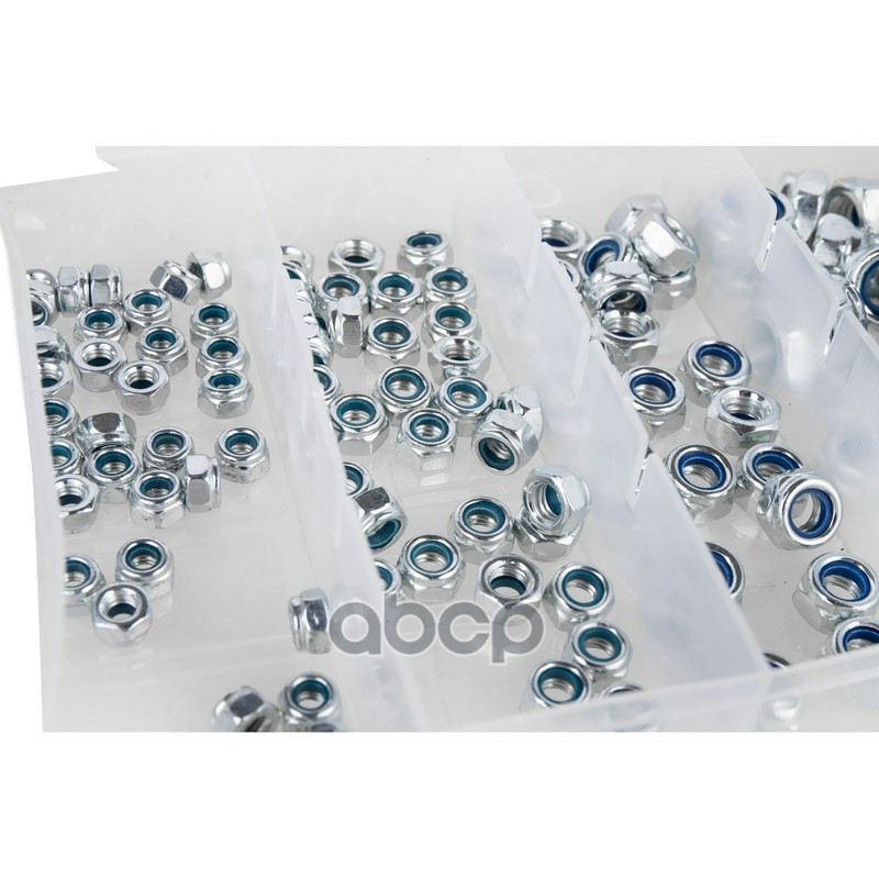 Набор гаек самоконтрящихся с нейлоновой вставкой 146пр. ARNEZI R8020125