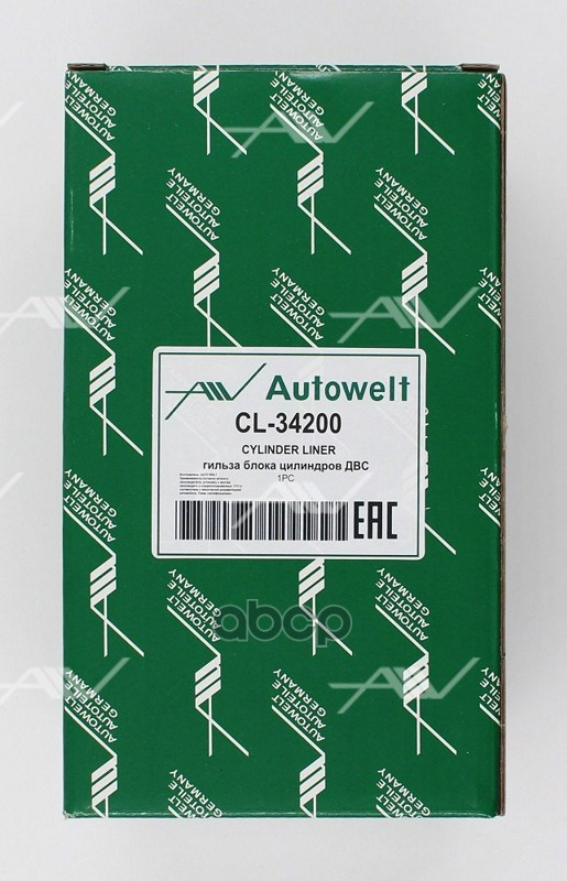 CL-34200 гильза TOYOTA 2Z/3Z/13Z/14Z/15Z с буртом