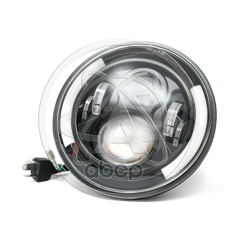 Фара 62.3711-6LED AE светодиодная 6 диодов (ближний, дальний свет, ДХО, поворотн