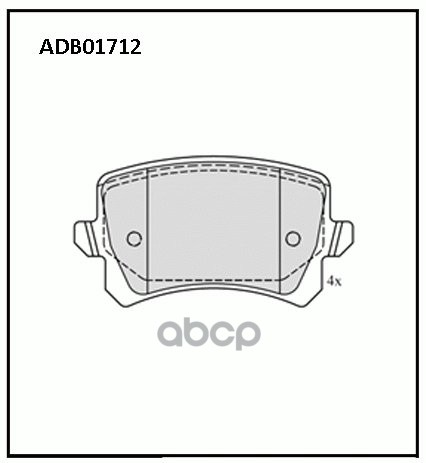 Колодки тормозные дисковые