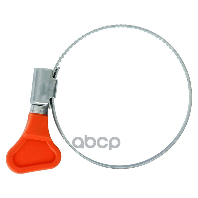 Хомут червячный 40-60/9мм с ключом, стандарт, W1(оцинк.)