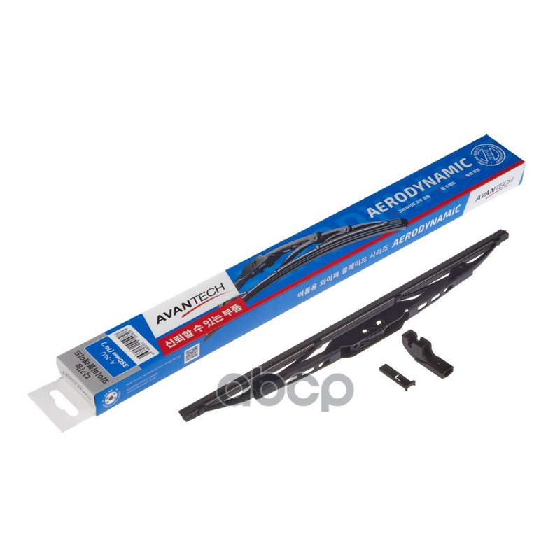 Щетка стеклоочистителя Avantech Aerodynamic 350мм ( 14'' ) 8521297402/3834080J70/8250A105/38340-80J70/98350-17000/98360-1C000/0K2C0 67 330/B25H-67-330/A 168 820 02 45/A 168 820 02 45 64/MZ 690105/28790-0N000/28790-WF010/85242-60021/85212-44032 /  85222-28