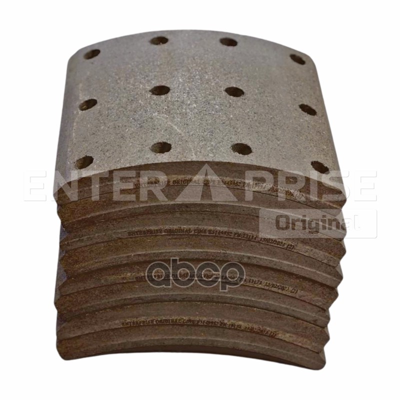 Накладки тормозные 19090/19938  1-й ремонт Volvo F12/FH12 (с заклепками)